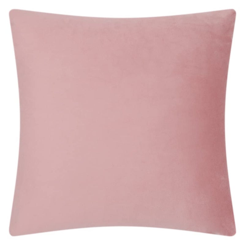 JWH Soft Velvet Throw Conval Covers Disrodative Engetric Eccent Case Cases Cushion for Bed Couch Chair Office 18x18 Blush Pink - Image 2