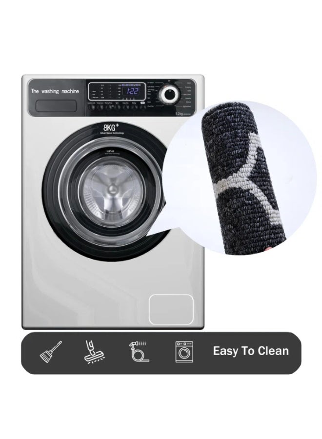 EBREEZZ 2-Piece Mat Set – Non-Slip, Machine Washable Rugs (40×120 cm Mat + 40×60 cm Mat) - Image 3