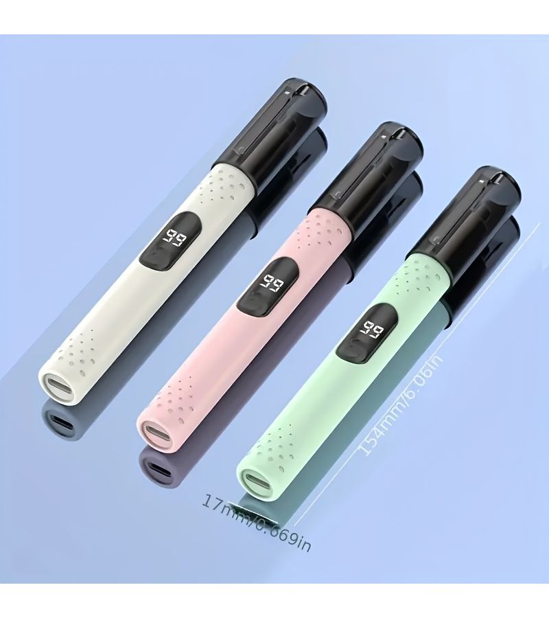 مشذّب شعر الأنف والأذن للسيدات قابل لإعادة الشحن عبر USB - الطراز المطوّر FY011BS - صغير الحجم ومضغوط وقابل للحمل - رأس دوار 360 درجة - شحن سريع - بطارية ليثيوم لاسلكية - للاستخدام اليومي والسفر - Image 5