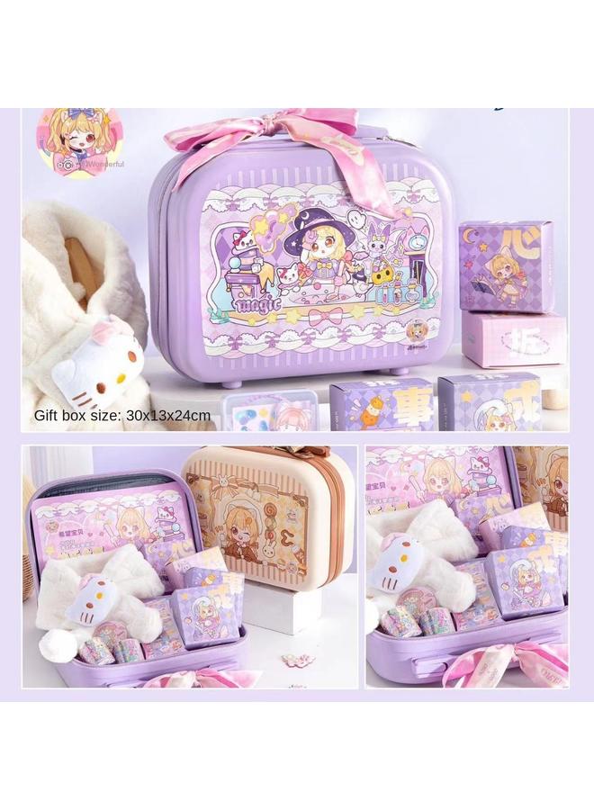 Bluejw Lac Diy Cream Glue Small Disc Sticker Suit Girl Children's Toy Goo-ka Plate Full Set Of Hand Account Kit - Image 5