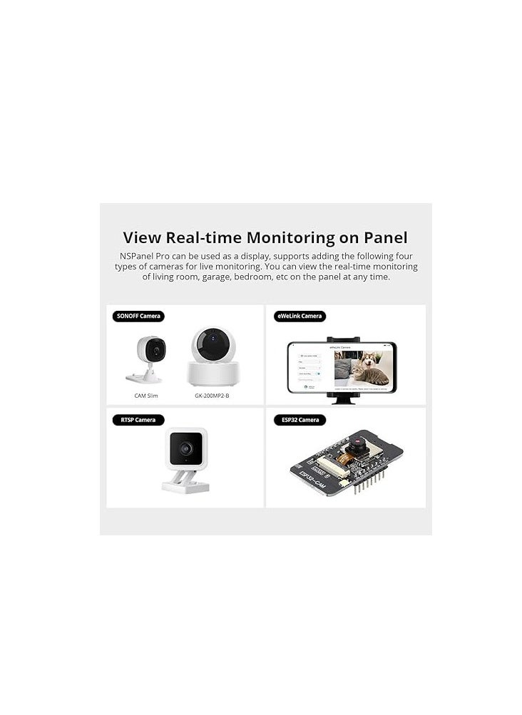 SONOFF - Sonoff Smart Scene Wall Switch NSPanel Pro (Dim gray) - Image 1