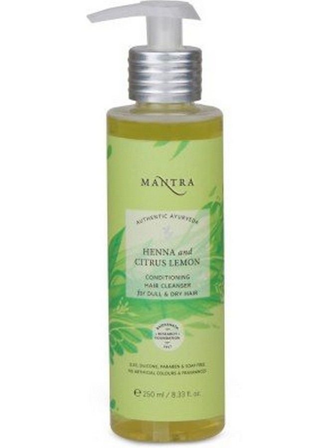 Herbal Henna And Citrus Lemon Conditioning Hair Cleanser For Dull & Dry Hair 250 Ml.