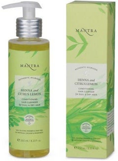 Mantra Herbal Henna And Citrus Lemon Conditioning Hair Cleanser For Dull & Dry Hair 250 Ml.  - Image 2