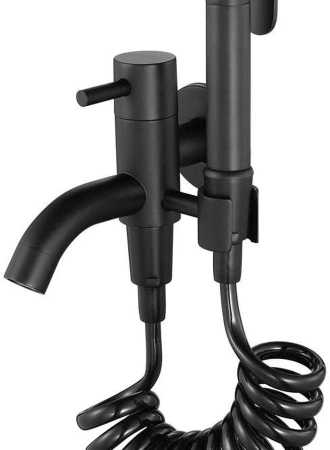 Brass Toilet Sprayer Kit High Pressure Leakproof Handheld Diaper Sprayer Easy Install - Image 2