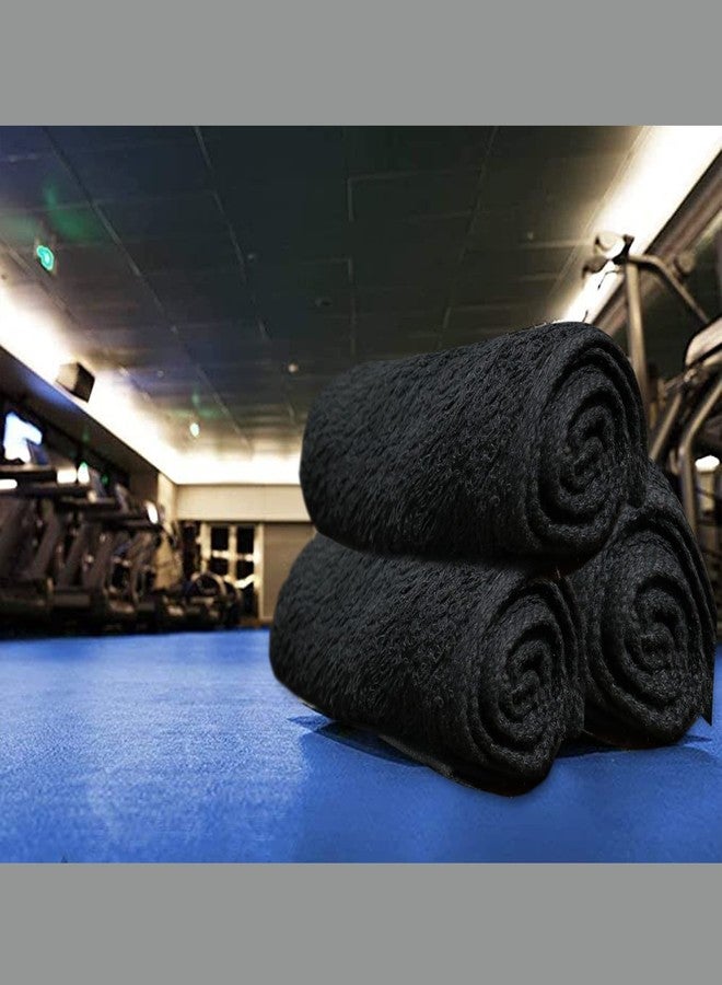TOALLA 100% Cotton Washcloths - 60 Pack|400 GSM|Soft Face & Body Washcloths|Highly Absorbent|12 x 12 in|Black - Image 5