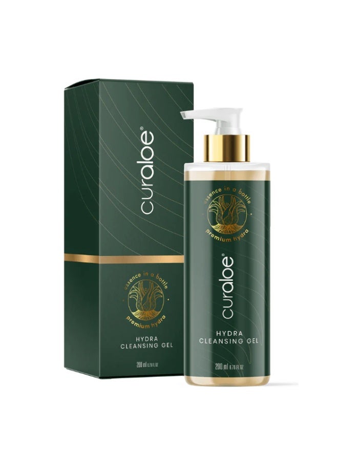 Curaloe Premium Aloe Vera Hydra Cleansing Gel 200ml - Image 3