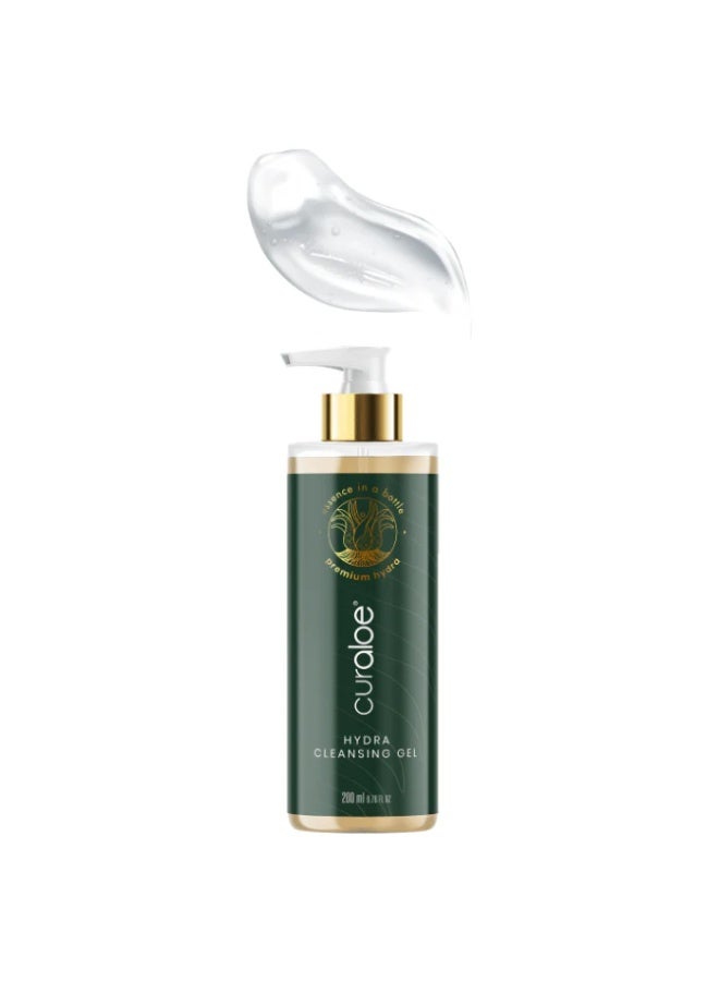 Curaloe Premium Aloe Vera Hydra Cleansing Gel 200ml - Image 4