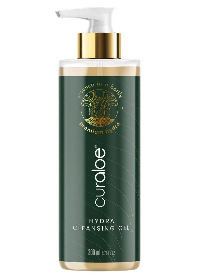 Curaloe Premium Aloe Vera Hydra Cleansing Gel 200ml - Image 1