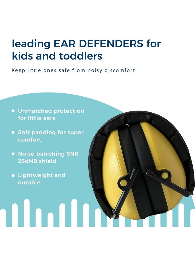 Banz Banz Kidz Hearing Protection 3 + Years (Yellow)  - Image 3
