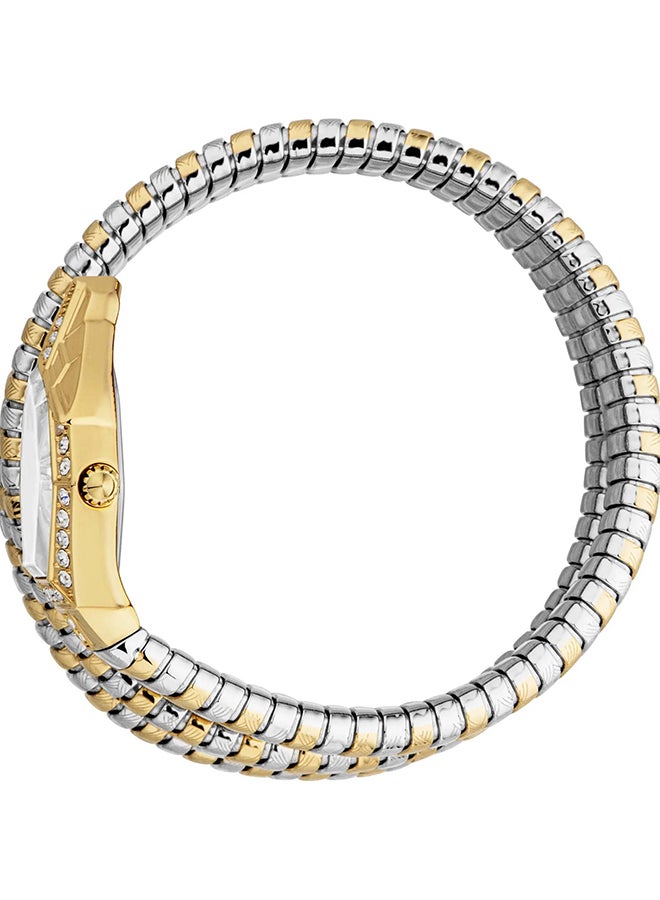 Just Cavalli جست كافالي ليدي سنيك ميسمرايزينغ JC1L304M0055 - ساعة كوارتز أنثوية من الفولاذ المقاوم للصدأ ذات عقربين - Image 2