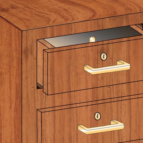 Prime-Line R 7212 Drawer Slide Kit – Replace Drawer Track Hardware – Self-Closing Design –Fits Most Bottom/ Side-Mounted Drawer Systems –19-3/4 In. Steel Tracks, Plastic Wheels, White (1 Pair) - Image 3