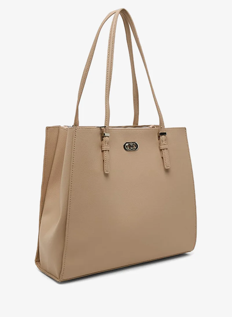 أر أند بي Textured Shoulder Bag
