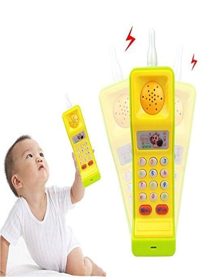Bluebell Orange New Colorful Mini Funny Mobile Phone Musical Cordless Light and Sound Cartoon for Kids Toy Colorful Smart Feature Toys Best for Flip Small Birthday Gifts Boys Girls. - Image 3