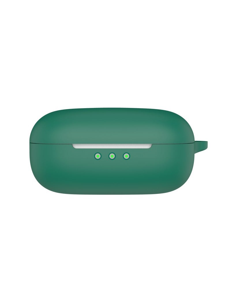 Silicone Earphone Case For Earfun Air Pro 4 Earphone Cover, Anti-fall And Dustproof (Green)