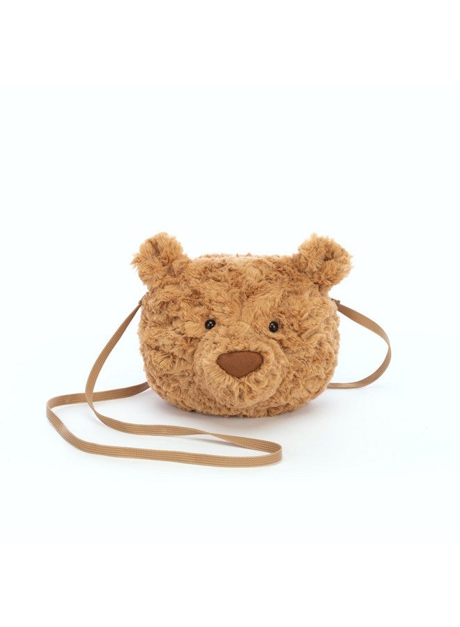 Bartholomew Bear Plush Bag, 7 inches - Crossbody and Shoulder Purse - Fun and Unique Handbag - Image 3