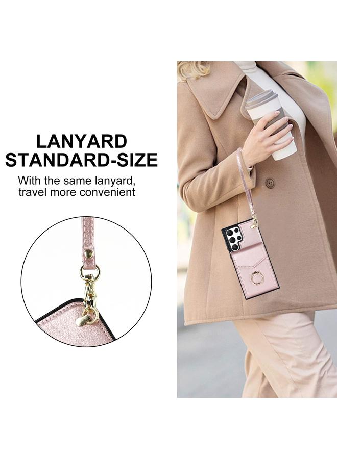 S-TOP Case For Samsung Galaxy S23 Ultra 5G Ring Holder RFID Card Slot Phone Case - Image 4