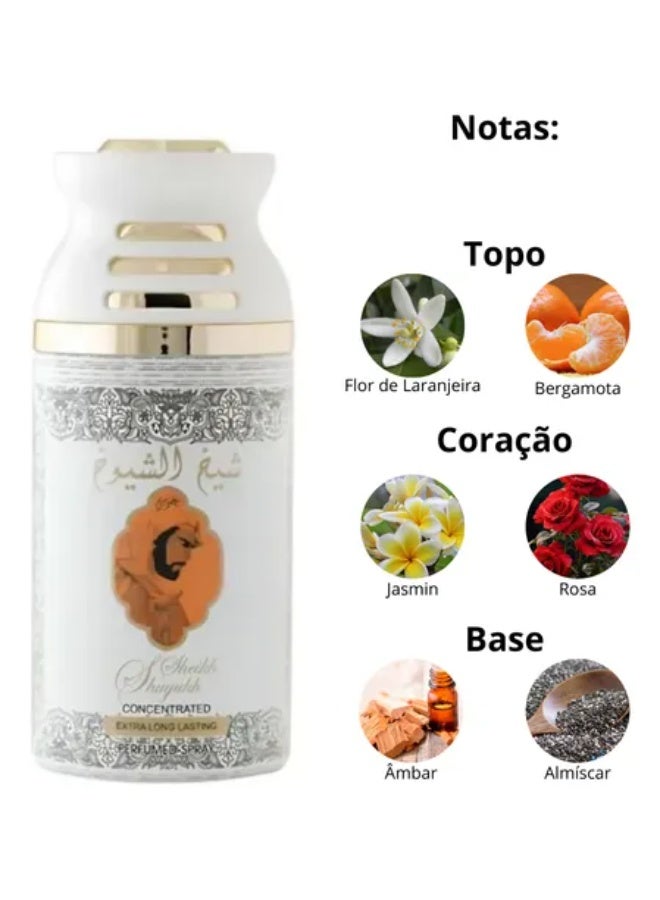 لطافة شيخ الشيوخ إكسترا بخاخ للجسم أبيض من لطافة للجنسين - 250 مل - Image 2