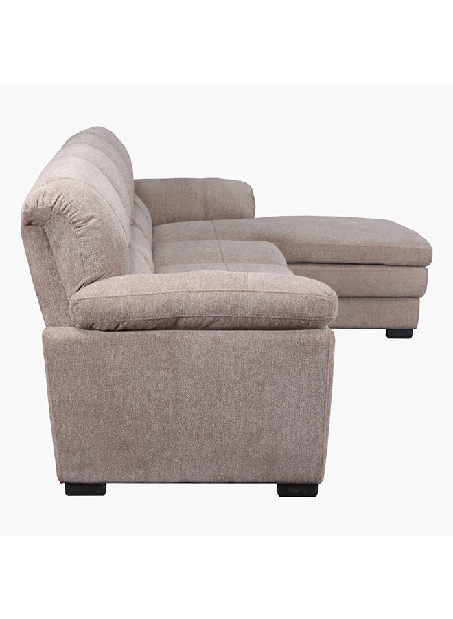 Home Box طقم أريكة ليوناردو من قطعتين و4 مقاعد من القماش في الزاوية اليمنى 199.5 × 91 × 92 سم  - Image 5