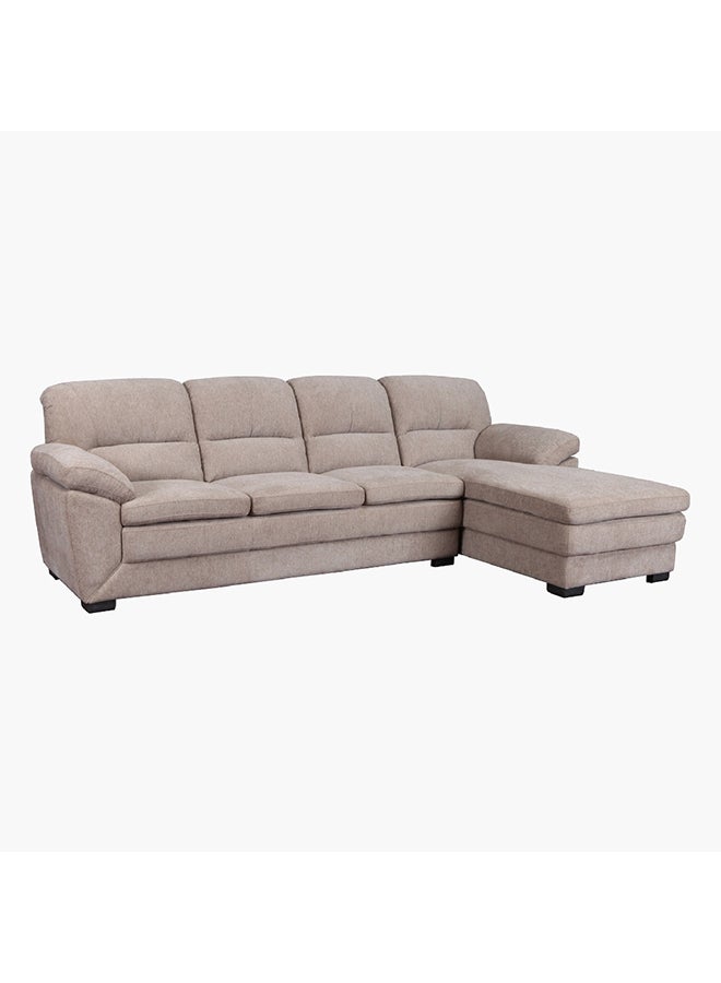 Home Box طقم أريكة ليوناردو من قطعتين و4 مقاعد من القماش في الزاوية اليمنى 199.5 × 91 × 92 سم  - Image 3