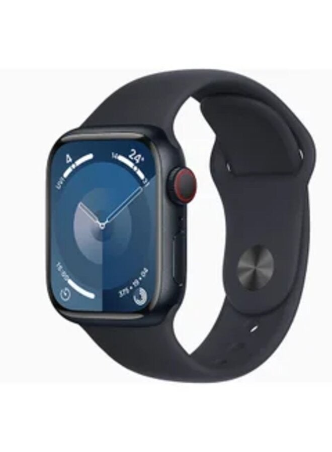 Apple Watch Series 9 GPS 45mm Midnight Aluminium Case With Midnight Sport Band Midnight Sport Band - Image 2