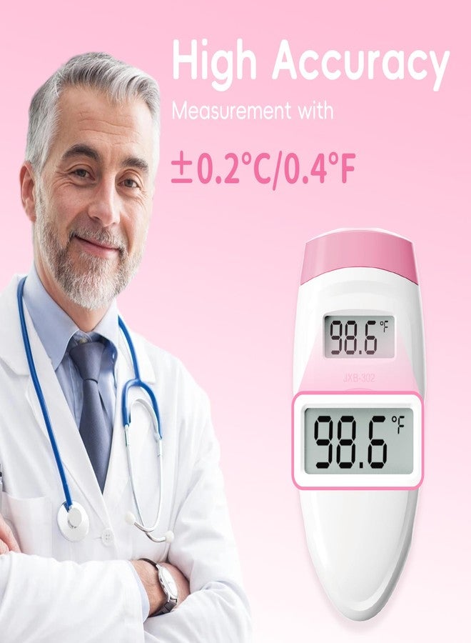 Snomd Non-Touch Forehead Thermometer, Digital Infrared Thermometer 2 in 1 for Adult and Kids Baby Thermometer with Fever Alarm - Image 3