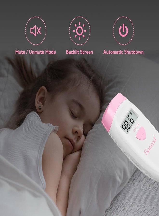 Snomd Non-Touch Forehead Thermometer, Digital Infrared Thermometer 2 in 1 for Adult and Kids Baby Thermometer with Fever Alarm - Image 5