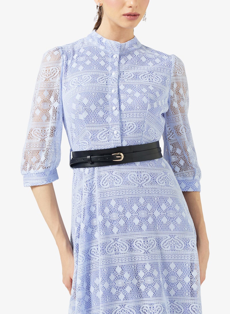 Khizana Lace A-line Dress - Image 3