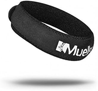 Mueller Jumpers Knee Strap For Running & Jumping | Adjustable Patellar Tendon Support Brace | Adult Knee Pain Relief | One Size Fits Most (25–55cm)  - Black - Image 4