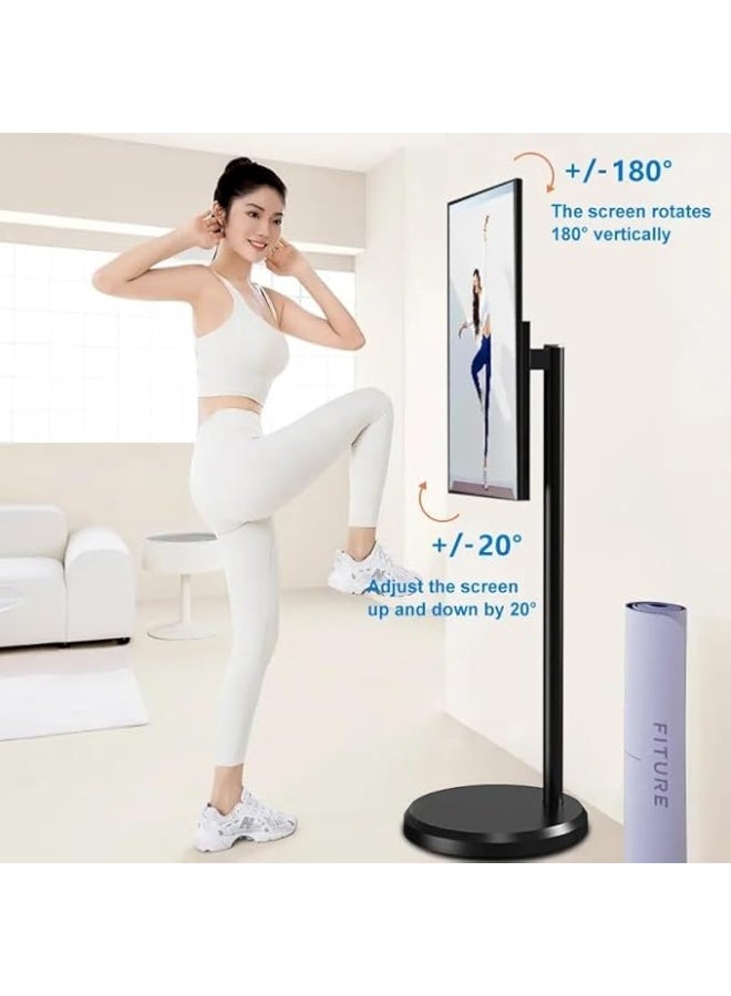 ✅ 24-Inch UHD 4K Portable Smart Touch TV Monitor with Built-in Battery, Rotating Floor Stand, Incell LCD Screen, Play Store, and Full Mobility – Home & Outdoor Use  - Image 5
