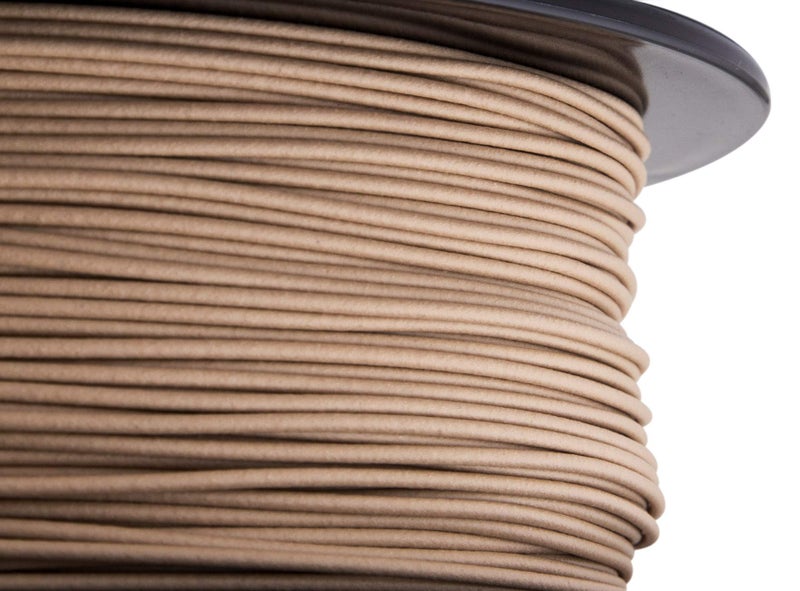 HATCHBOX 1.75mm Wood PLA 3D Printer Filament, 1 KG Spool, Dimensional Accuracy +/- 0.03 mm, 3D Printing Wood Filament - Image 2