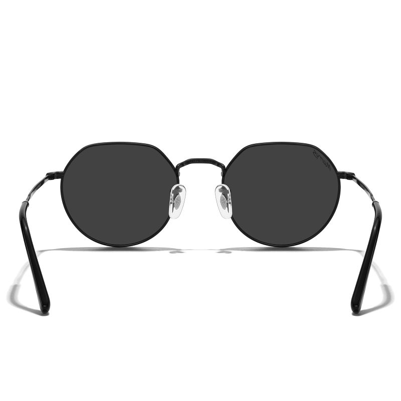 MERRY'S Round Polygon Metal Polarized Sunglasses for Women Men Retro Classic Vintage Shades S6565 - Image 5