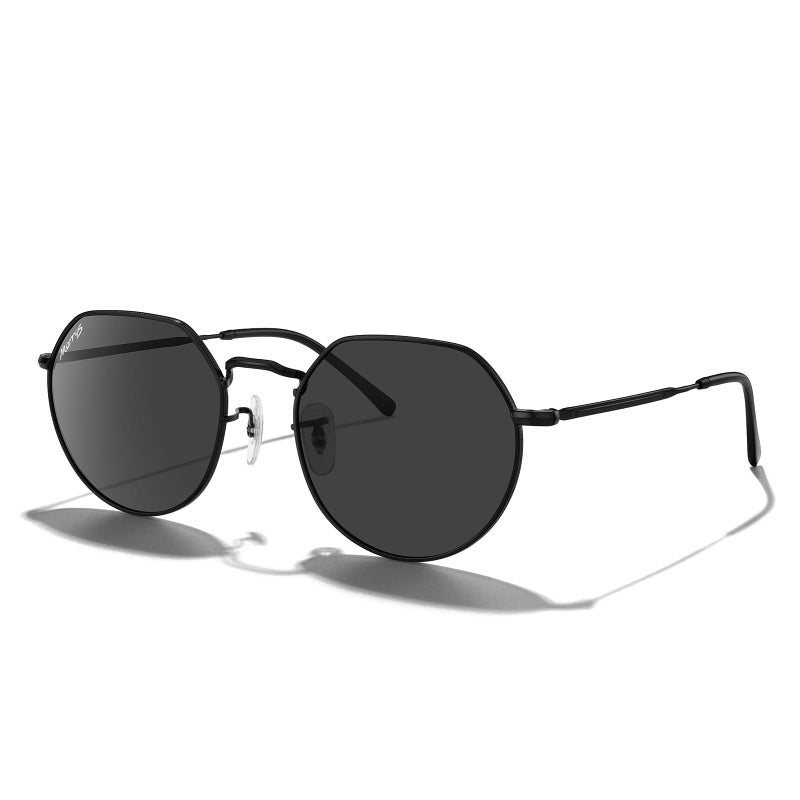 MERRY'S Round Polygon Metal Polarized Sunglasses for Women Men Retro Classic Vintage Shades S6565 - Image 1