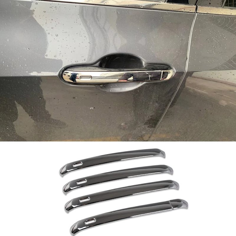 Beautost for Lexus RX NX 250350350h450h500h 2022 2023 2024 2025 2026 Door Handle Cover Trims ABS Chrome - Image 2