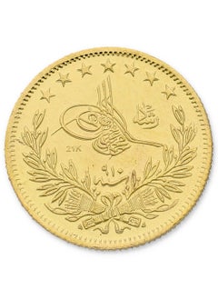 FK Jewellers Gold 21KT Turkish Lira 1.8 Grams Coin  - Image 3