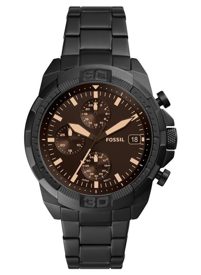 FOSSIL Fossil Men's imported waterproof stainless Steel Quartz Watch -FS5851  - Image 1