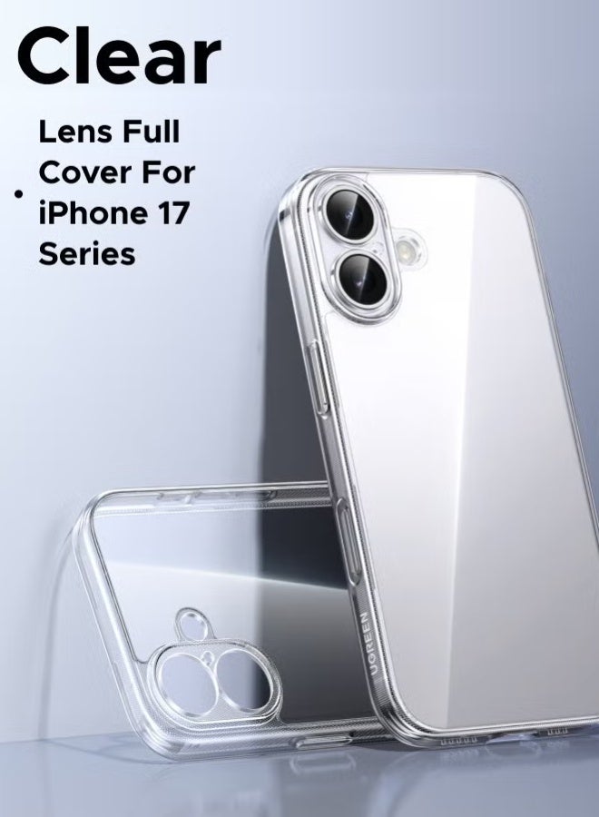 كارنييل جراب شفاف لهاتف iPhone 17 - غطاء واقٍ رفيع للغاية بتغطية كاملة، حماية من السقوط بدرجة عسكرية، تأخير الاصفرار، مضاد للخدش ومضاد لبصمات الأصابع، مقاوم للتآكل مع حافة مرتفعة إضافية لهاتف iPhone 17 - Image 1