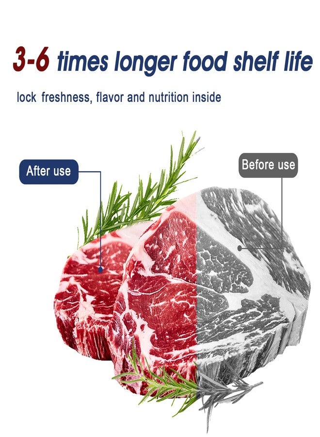 Deefre Vacuum Sealer Bags 2 Rolls 11"x50' Commercial Grade Food Saver Bags for Seal a Meal, BPA Free, Heavy Duty, Great for vac Storage, Meal Prep or Sous Vide - Image 4