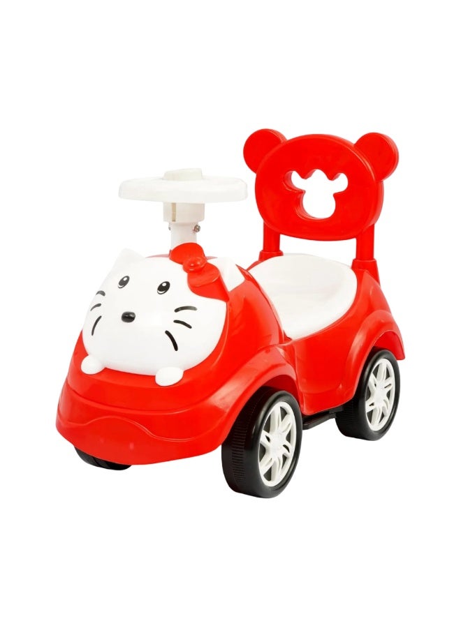 سيارة كهربائية للأطفال من ريد كات - تصميم ممتع، مقعد مريح وعجلات متينة - Image 1