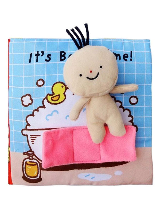 NIBEMINENT Its Bath Time Stuffed Book - Image 1