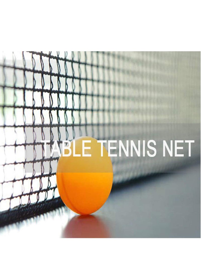SYOSI - 2pcs 70.8 inches Table Tennis Replacement Net，Heavy Duty String Tension Ping Pong Nets for IndoorOutdoor Table Tennis Nylon Net, for Any Table 60 to 72 InchBlack Color - Image 1