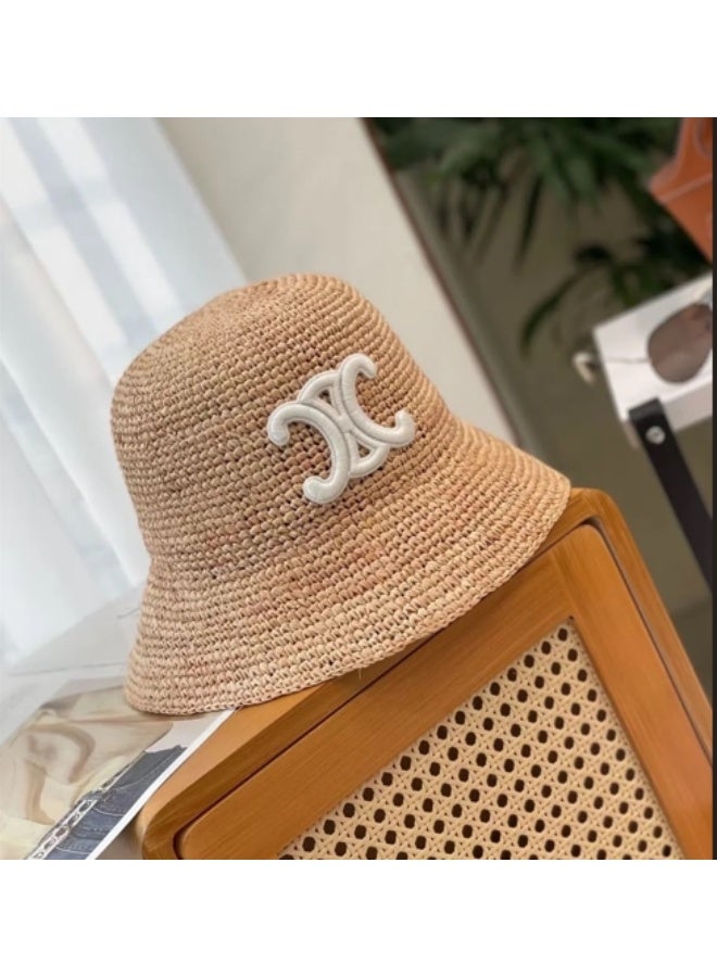 Celina Fashionable woven straw hats - Image 2