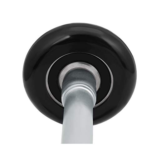 XiKe 10 Pack Black 2" Nylon Garage Door Roller 7" Stem, Quiet/Durable and High Load, Use 6200-2RS Double Seals Precision Bearings. - Image 4