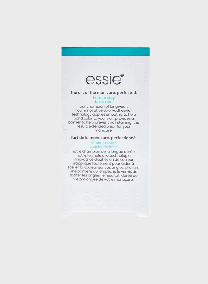 essie Essie Nail Polish Base Coat, Here To Stay 13.5Ml
