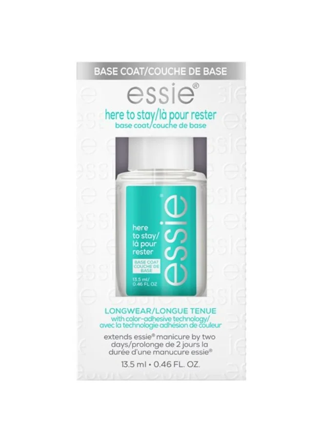 essie Essie Nail Polish Base Coat, Here To Stay 13.5Ml