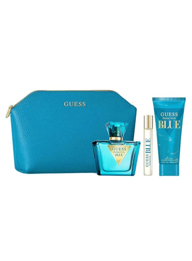 GUESS Seductive blue for women 4 piece Gift Set - Image 2