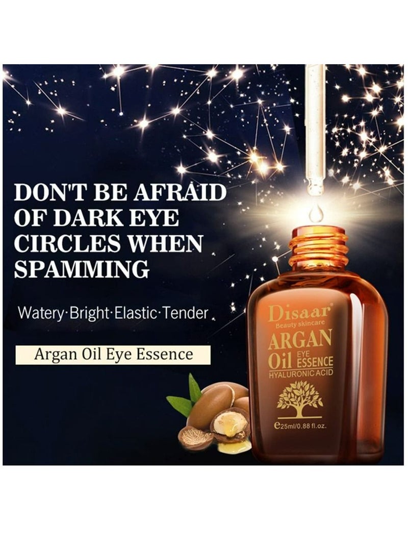 Disaar Argan Oil Eye Essence Hyaluronic Acid Anti-Wrinkle Anti-Aging Remove Eyes Pouch 25 ml - Image 5