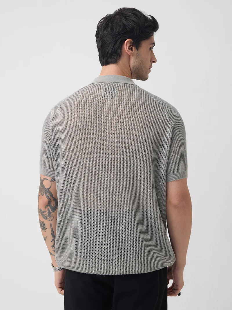 The Souled Store  Open Knit: Slate  | Best Price UAE