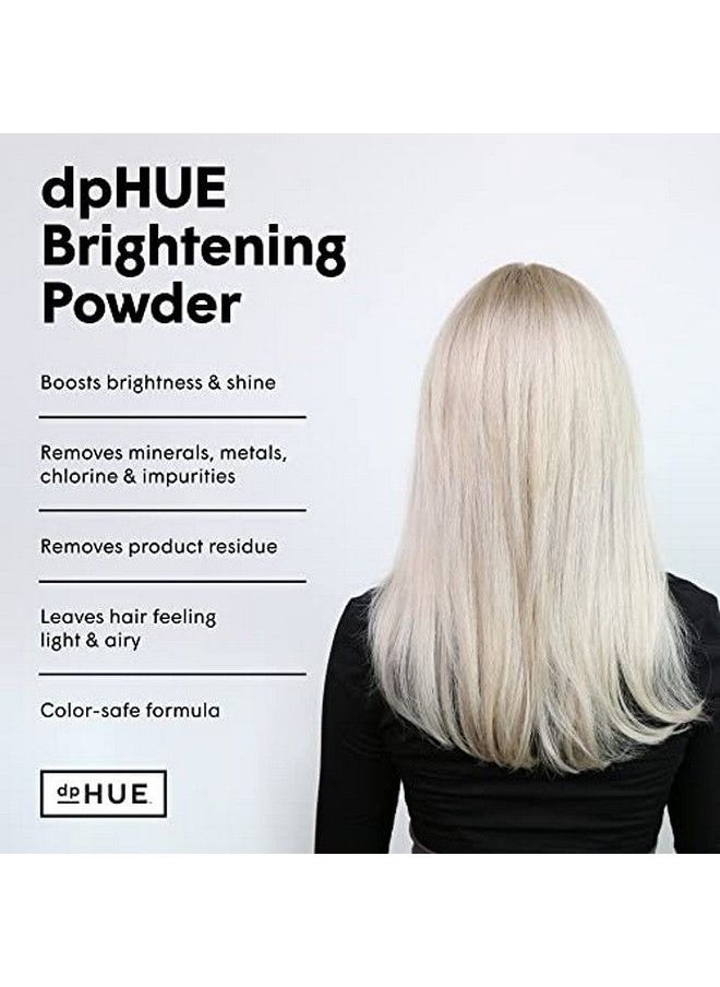 dpHUE Brightening Powder 6 Uses Boosts Brightness & Shine Of Blonde Or Highlighted Hair Removes Minerals Metals Chlorine & Impurities Colorsafe Formula Cruelty Free  - Image 4