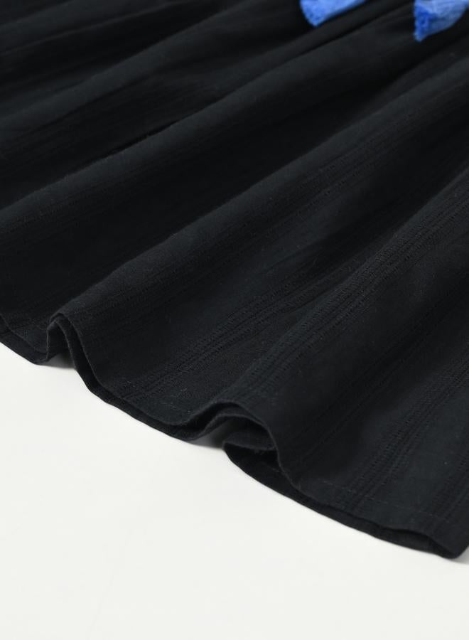 BELLA MODA Embroidered Cotton Dress - Image 5