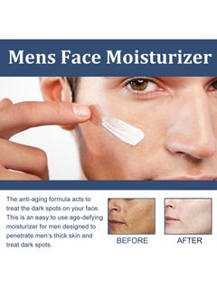 LANEMAY Mens Face Cream，6 in 1 Mens Face Moisturizer，Wrinkle Cream for Face, Eye Bags Treatment & Face Lotion for Men，Mens Anti Aging Cream，Wrinkle & Dark Spots Mens Face Cream（30ml）  - Image 5